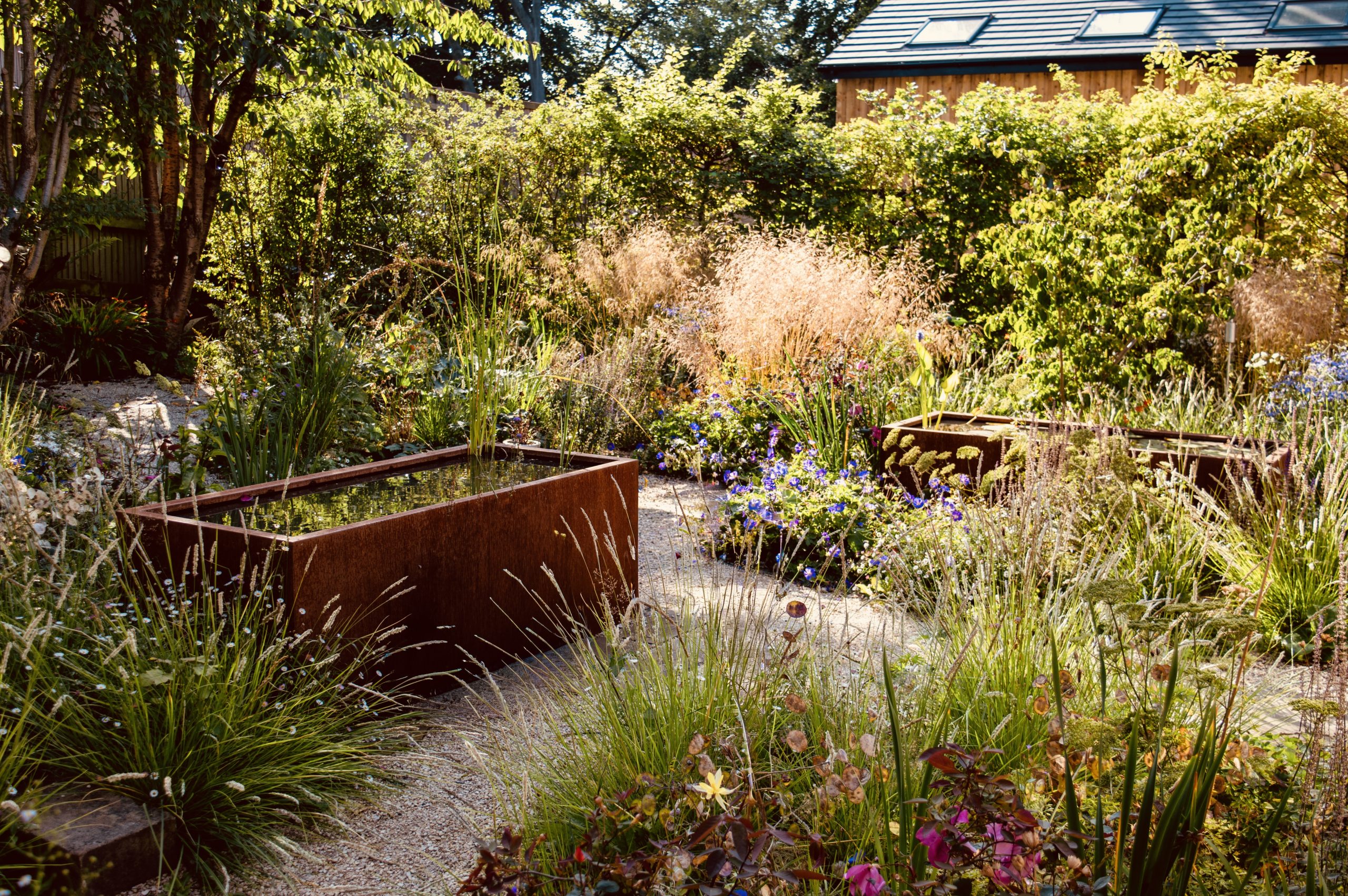 Sanctuary Garden - Water feature pons